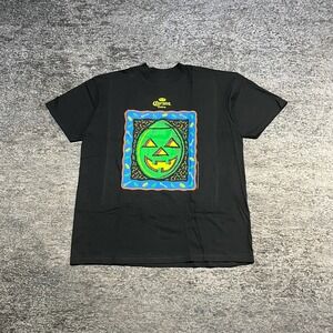 Corona Extra‎ Halloween T Shirt Mens XL Black Vintage 90s Pumpkin Holiday Horror